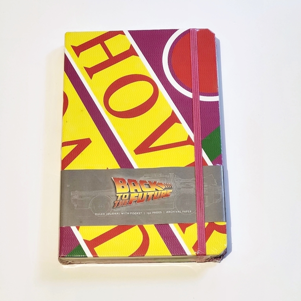 *3 for $30* Back to the Future Hover Board Journal Notbook - Retro - Movie